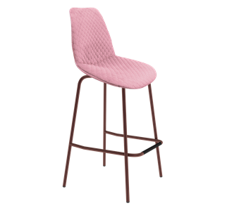Барный стул SHT-ST29-С22 / SHT-S29P (розовый зефир/медный металлик) в Ишиме