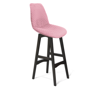 Барный стул SHT-ST29-С22 / SHT-S65 (розовый зефир/венге) в Тюмени - предосмотр