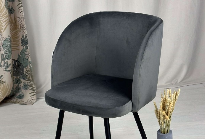 Барный стул SHT-ST33 / SHT-S29P (угольно-серый/медный металлик) в Заводоуковске - изображение 8