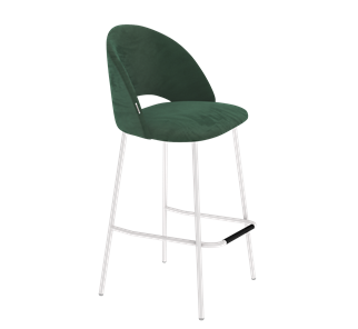 Барный стул SHT-ST34 / SHT-S29P (лиственно-зеленый/белый муар) в Тюмени