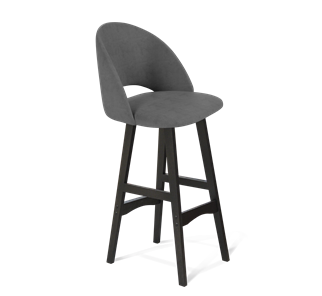 Барный стул SHT-ST34 / SHT-S65 (платиново-серый/венге) в Тюмени