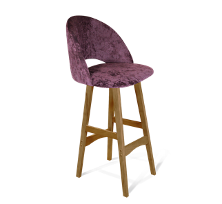 Барный стул SHT-ST34 / SHT-S65 (вишневый джем/светлый орех) в Тюмени - предосмотр