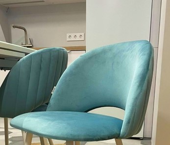 Барный стул SHT-ST34-1 / SHT-S29P (голубая пастель/медный металлик) в Тюмени - предосмотр 7