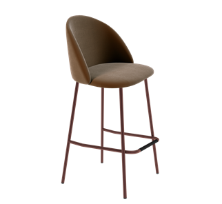 Барный стул SHT-ST35 / SHT-S29P (кофейный ликер/медный металлик) в Тюмени