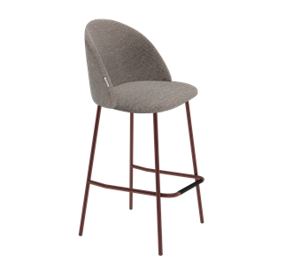 Барный стул SHT-ST35 / SHT-S29P (тростниковый сахар/медный металлик) в Тюмени