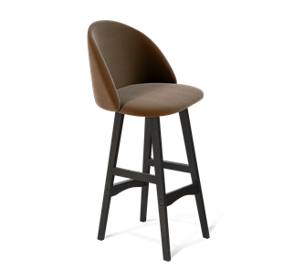 Барный стул SHT-ST35 / SHT-S65 (кофейный ликер/венге) в Тюмени