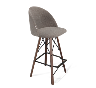 Барный стул SHT-ST35 / SHT-S80 (тростниковый сахар/темный орех/черный) в Тюмени - предосмотр