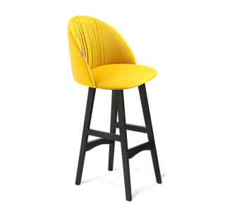 Барный стул SHT-ST35-1 / SHT-S65 (имперский жёлтый/венге) в Тюмени - предосмотр