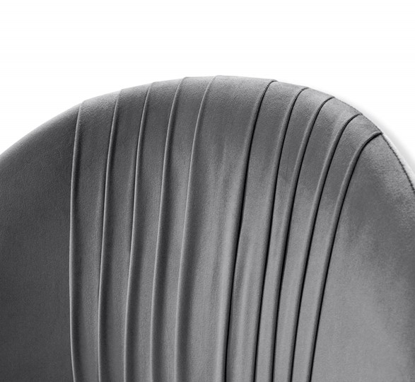 Барный стул SHT-ST35-1 / SHT-S92 (угольно-серый/браш.коричневый/черный муар) в Тюмени - изображение 5