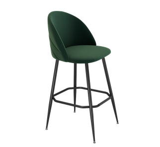 Барный стул SHT-ST35-2 / SHT-S148 (лиственно-зеленый/черный муар) в Заводоуковске - предосмотр