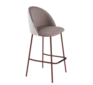 Барный стул SHT-ST35-3 / SHT-S29P (тростниковый сахар/зефирный/медный металлик) в Тюмени - предосмотр