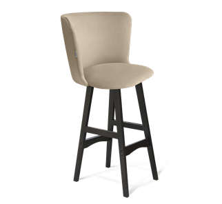 Барный стул SHT-ST36 / SHT-S65 (ванильный крем/венге) в Тюмени