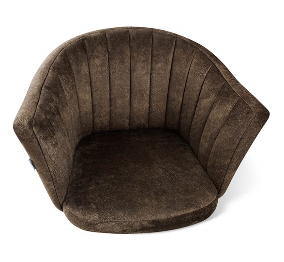 Барный стул SHT-ST42-1 / SHT-S92 (кофейный трюфель/браш.коричневый/черный муар) в Тюмени - изображение 4
