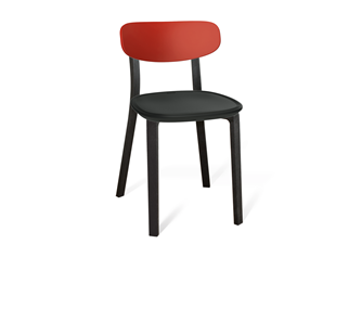 Кухонный стул SHT-ST85-2/SB85-2/S85 (красный/черный/черный) в Заводоуковске