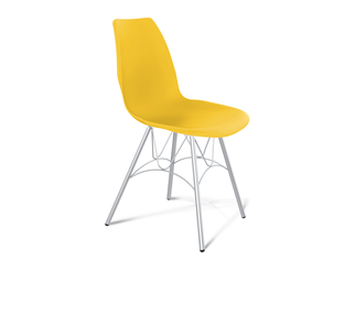 Обеденный стул SHT-ST29/S100 (желтый ral 1021/хром лак) в Тюмени