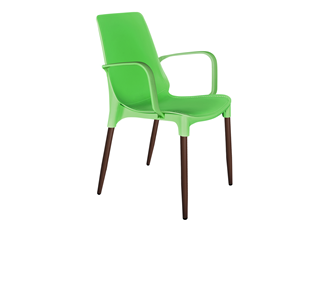 Обеденный стул SHT-ST76/S424-С (зеленый/коричневый муар) в Ишиме