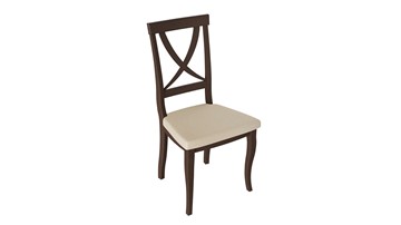 Кухонный стул Лион 2 (Орех темный/тк №108) в Тюмени