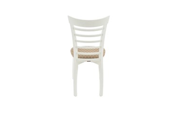 Кухонный стул Бурбон (Тон 9-Эмаль белая, Призма 37-1) в Заводоуковске - предосмотр 4