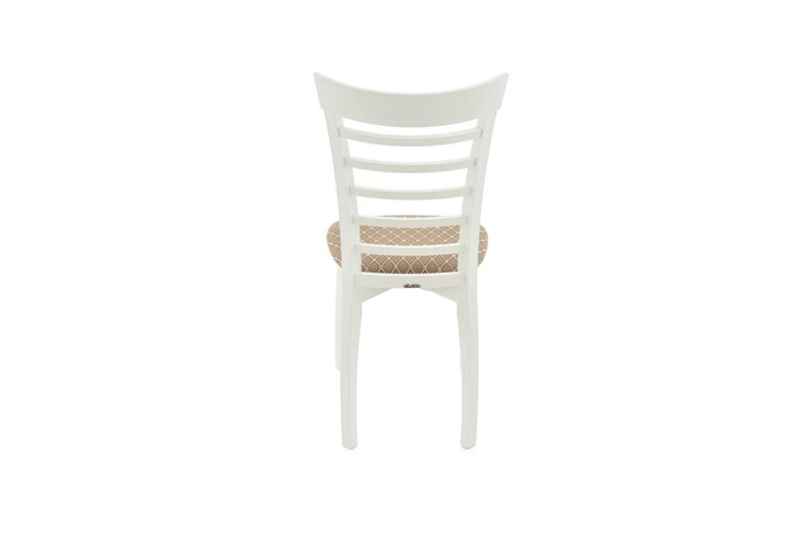 Кухонный стул Бурбон (Тон 9-Эмаль белая, Призма 37-1) в Тюмени - изображение 4