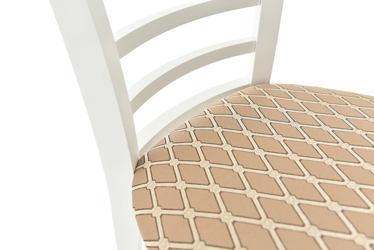 Кухонный стул Бурбон (Тон 9-Эмаль белая, Призма 37-1) в Тюмени - изображение 8