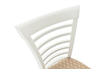 Кухонный стул Бурбон (Тон 9-Эмаль белая, Призма 37-1) в Тюмени - предосмотр 7