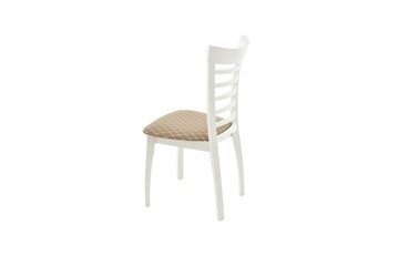 Кухонный стул Бурбон (Тон 9-Эмаль белая, Призма 37-1) в Тюмени - предосмотр 5