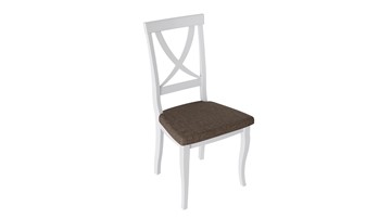 Обеденный стул Лион 2 (Белый матовый/тк № 112) в Заводоуковске - предосмотр