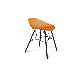 Обеденный стул SHT-ST19/S100 (оранжевый/черный муар) в Тюмени - предосмотр