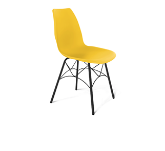 Кухонный стул SHT-ST29/S107 (желтый ral 1021/черный муар) в Заводоуковске - предосмотр