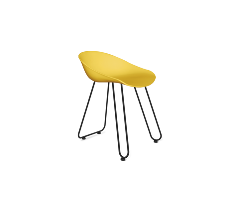 Обеденный стул SHT-ST19/S106 (желтый/черный муар) в Тюмени - изображение