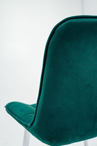 Комплект из 2-х обеденных стульев Комфорт изумрудный белые ножки в Тюмени - предосмотр 6