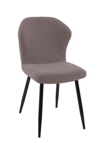 Обеденный стул 239, микровелюр B5 latte, ножки черные в Тюмени - предосмотр