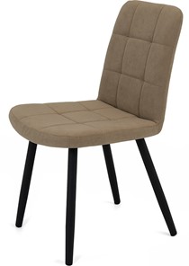 Кухонный стул Абсент NEW, ноги черные круглые XL (R32)/велюр T184 Кофе с молоком в Тюмени - предосмотр