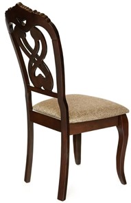 Кухонный стул Андромеда, дерево гевея 47х55х107 Cappuchino/ткань коричневая S 168-7 (2 шт) арт.12895 в Тюмени - предосмотр 2