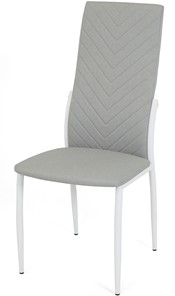 Обеденный стул Асти Лайт (чайка), ткань Т03/ноги белые в Заводоуковске