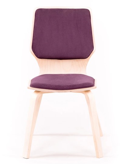 Обеденный стул Бертран (лиловый, береза белая) в Заводоуковске - изображение 1