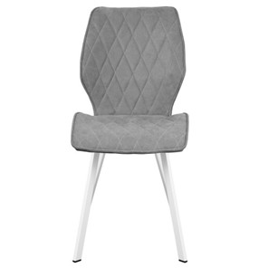 Мягкий стул в кухню Челси СРП-038 серый/черный в Тюмени - предосмотр 17