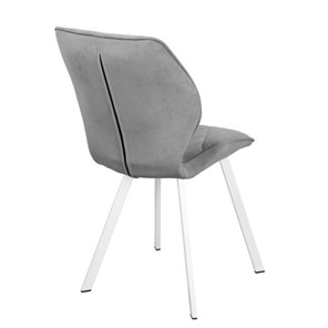Мягкий стул в кухню Челси СРП-038 серый/белый в Тюмени - предосмотр 18