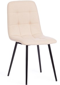 Обеденный стул CHILLY MAX 45х54х90 бежевый 08/черный арт.18289 в Тюмени
