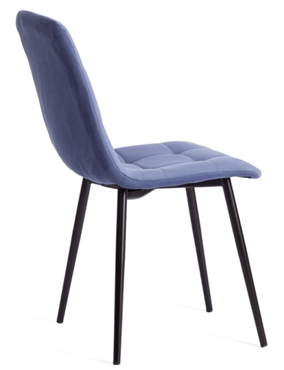 Обеденный стул CHILLY MAX 45х54х90 серо-голубой/черный арт.20032 в Тюмени - изображение 2