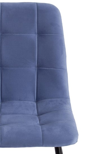 Обеденный стул CHILLY MAX 45х54х90 серо-голубой/черный арт.20032 в Тюмени - изображение 5