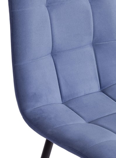Обеденный стул CHILLY MAX 45х54х90 серо-голубой/черный арт.20032 в Тюмени - изображение 8