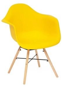Кресло CINDY (EAMES) (mod. 919) 60х62х79 желтый арт.19048 в Заводоуковске
