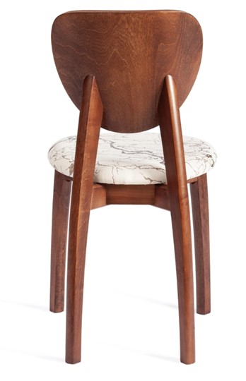 Обеденный стул Diamante, мягкое сидение бук, 42х42х85, коричневый/ткань Крекс Айвори арт.20081 в Тюмени - изображение 3