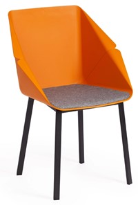 Кухонный стул DORO (mod. 8088) 55х46х89  Orange (Оранжевый) 90988 / Grey (Серый) 1509 арт.19692 в Заводоуковске
