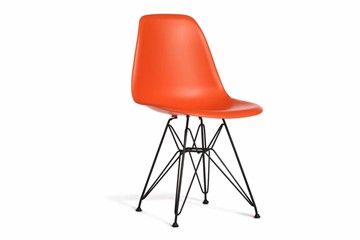 Кухонный стул DSL 110 Black (оранжевый) в Тюмени