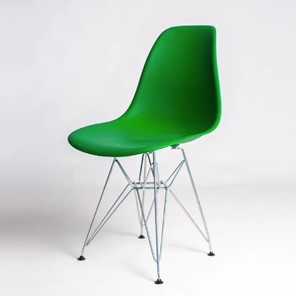 Кухонный стул derstuhl DSL 110 Chrom (зеленый) в Ишиме