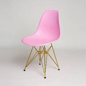 Кухонный стул DSL 110 Gold (розовый) в Тюмени