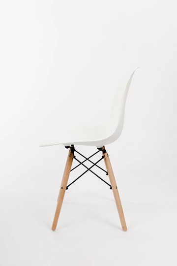 Обеденный стул DSL 110 Wood (белый) в Тюмени - изображение 2