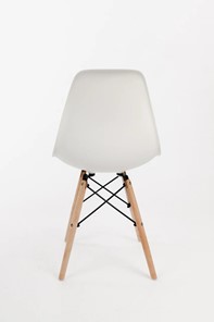 Обеденный стул DSL 110 Wood (белый) в Заводоуковске - предосмотр 4